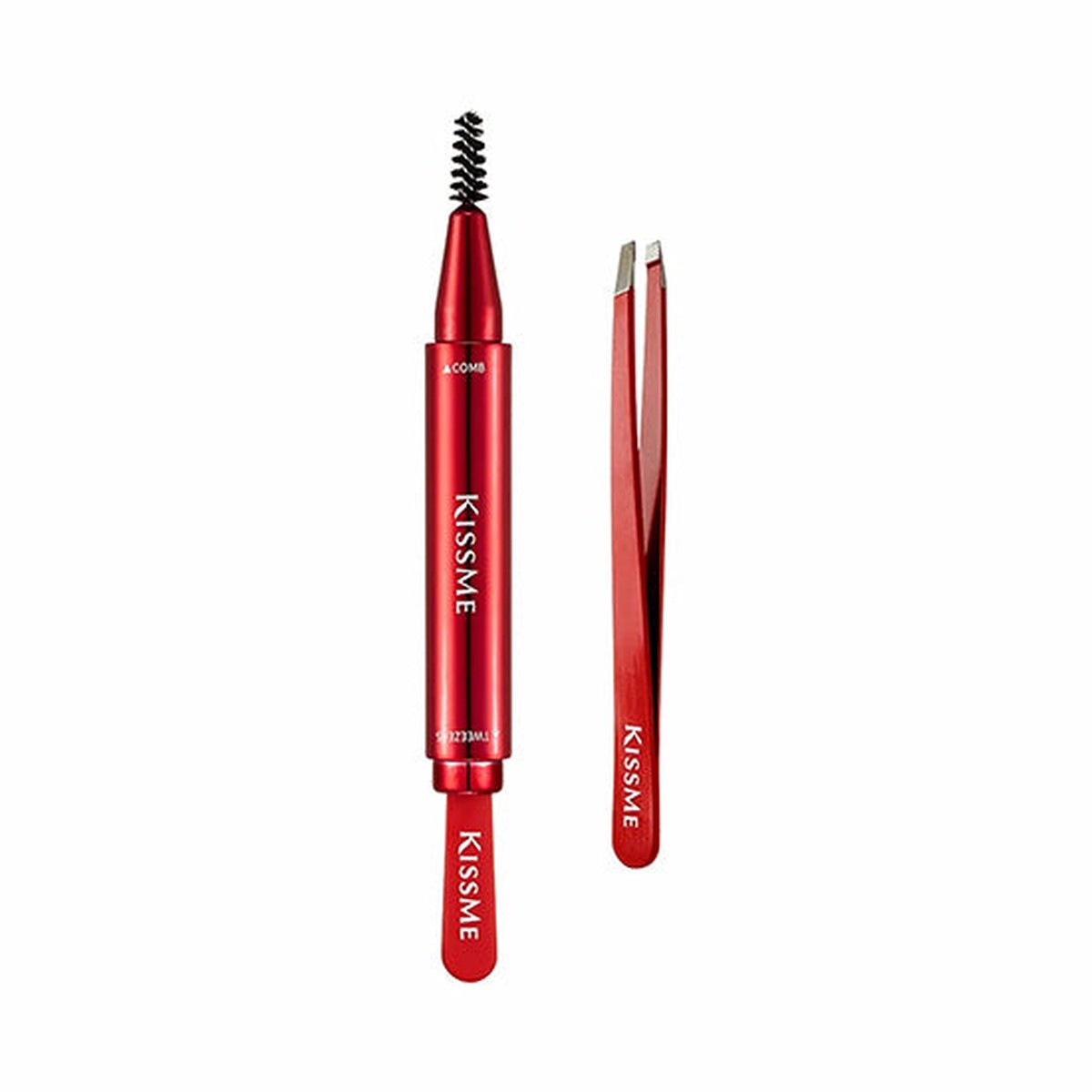 Kiss Me Eyebrow Comb Tweezers Kit