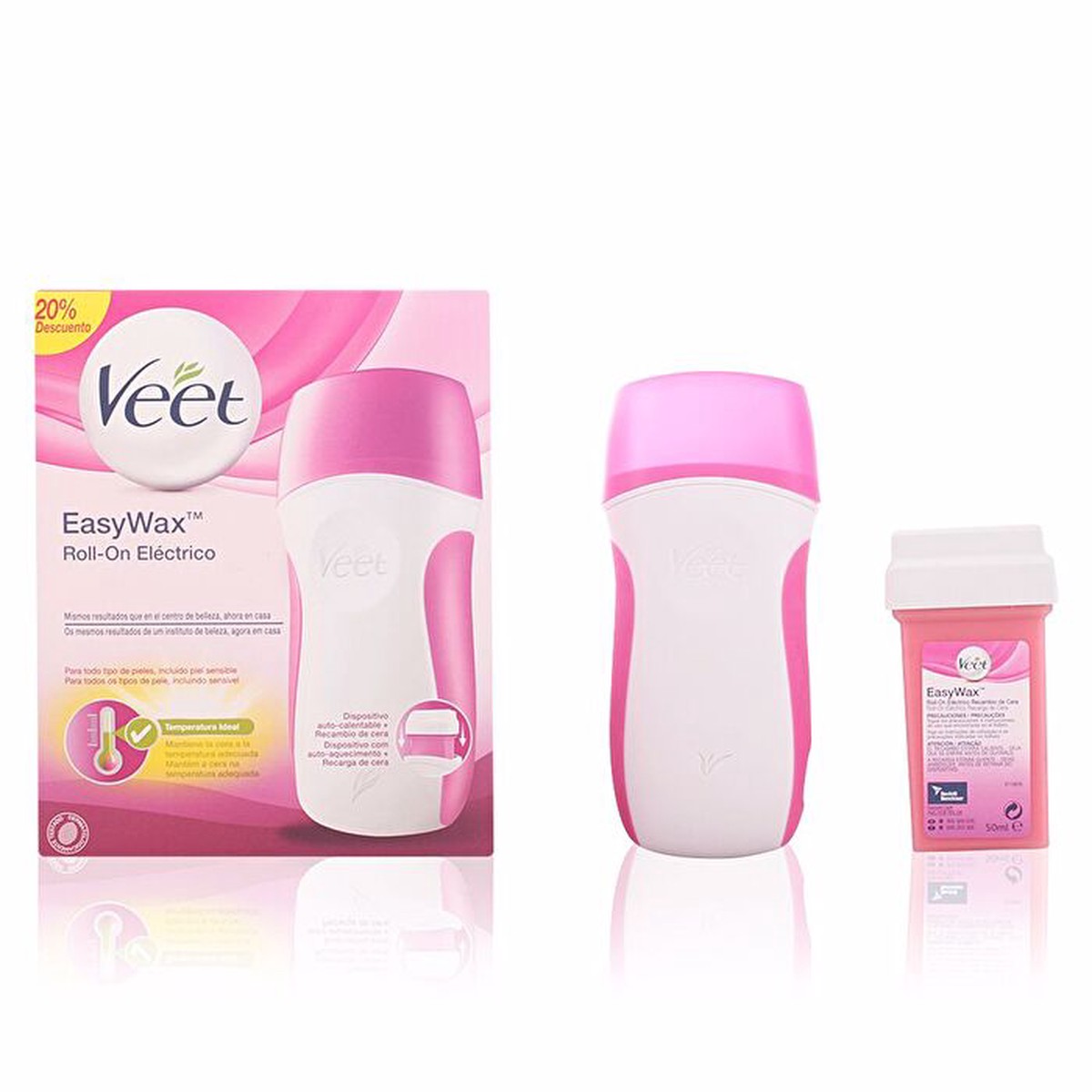 Veet Easy Wax Electric Roll-on Kit 1 U