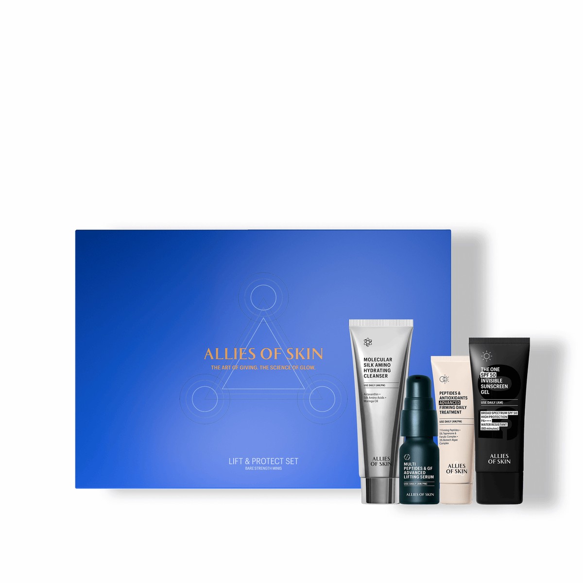 Allies of Skin Lift Protect Routine Anti Aging Skincare Kit