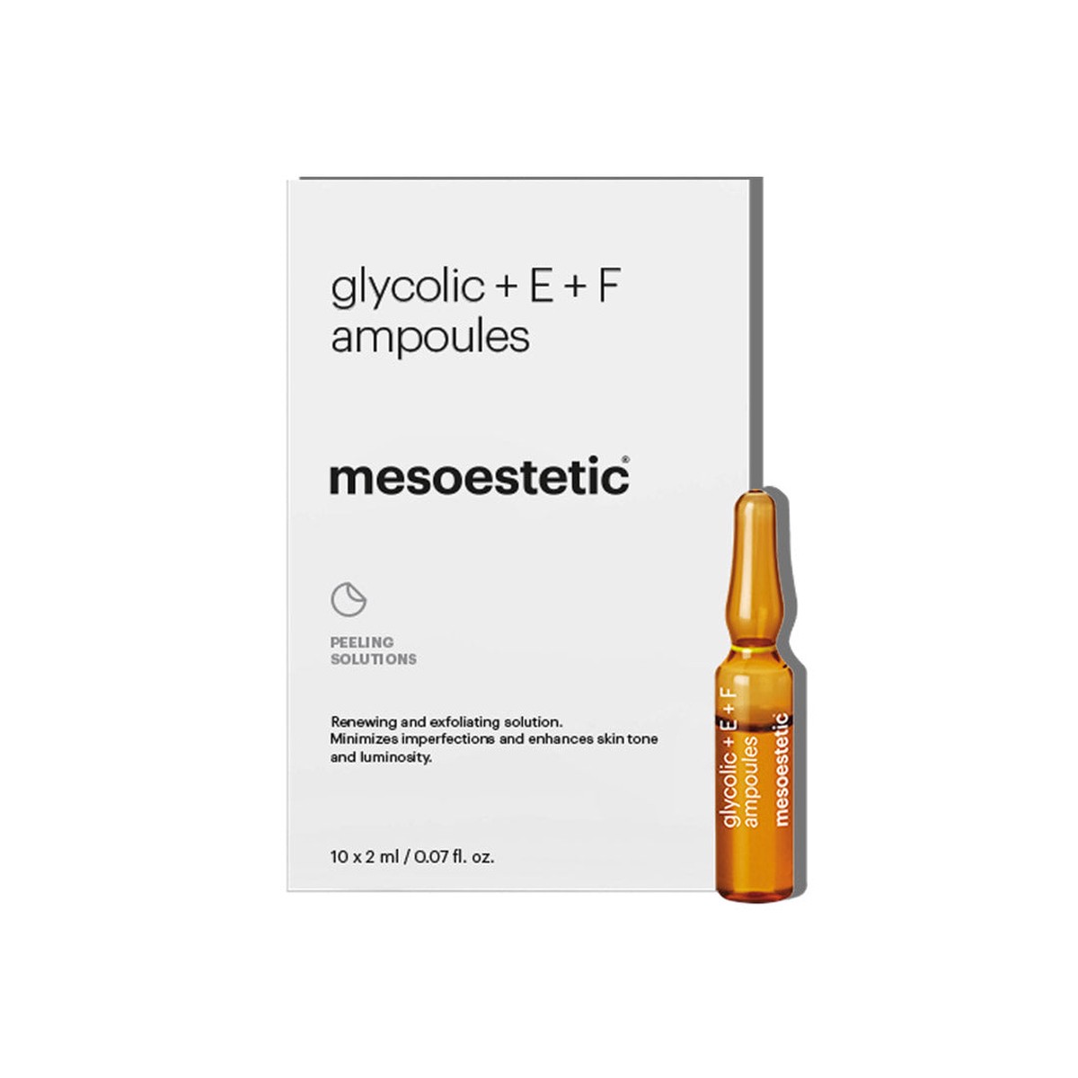 mesoestetic Glycolic E F Ampoules