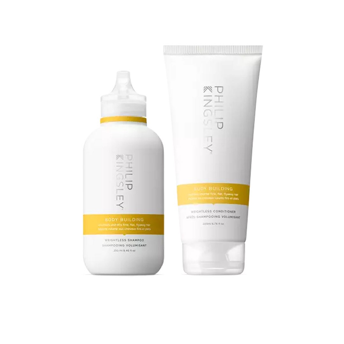 Philip Kingsley Body Building Shampoo 250ml Conditioner 200ml Duo