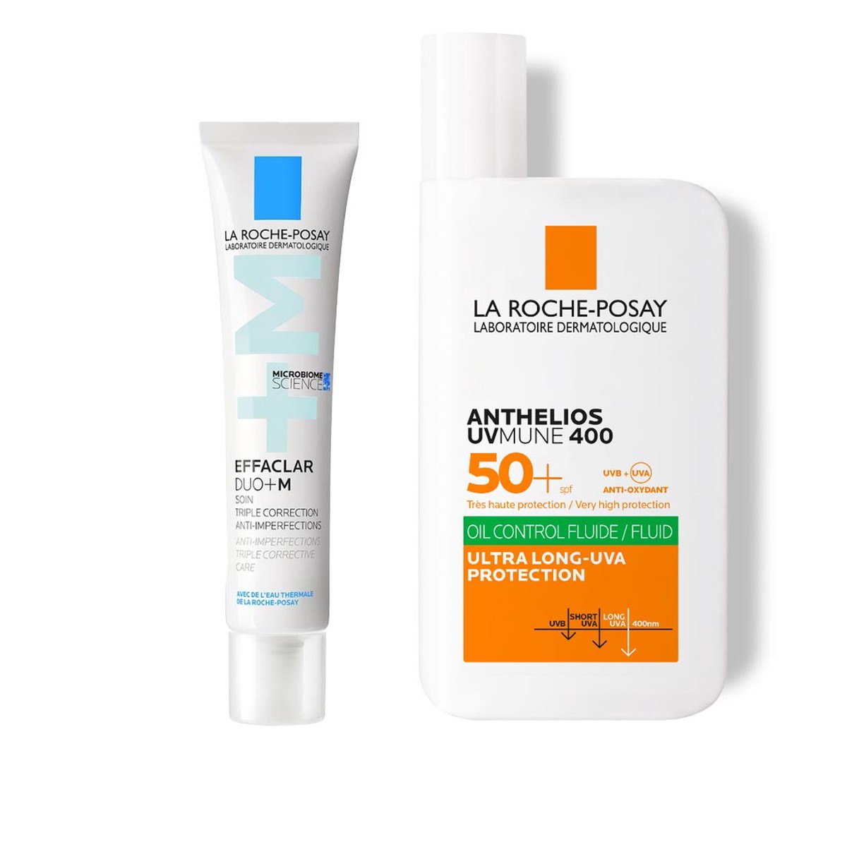 La Roche-Posay Breakout-Fighting Daily Defense Set Effaclar DuoM Corrective Care SPF50