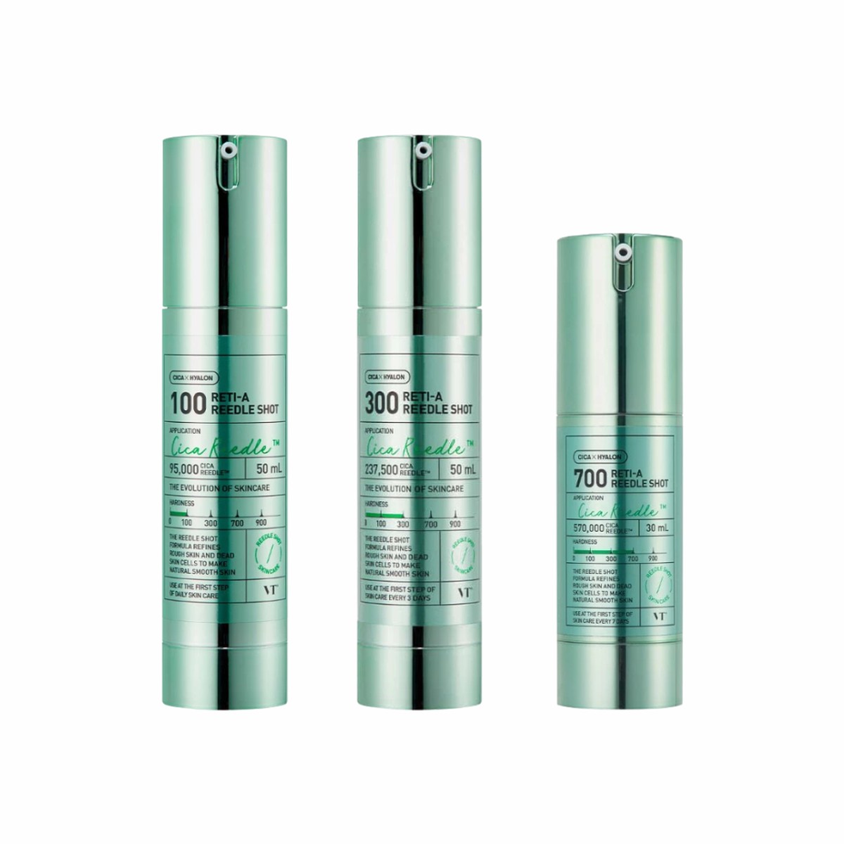 VT Cosmetics Reti-A Needle Shot Reedle Shot 300 shot 700shot 100shot