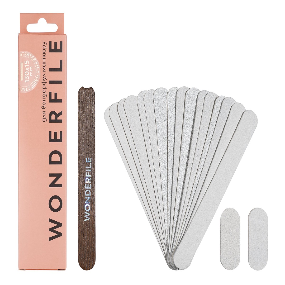 Wonderfile starter kit with 130x15 wooden base