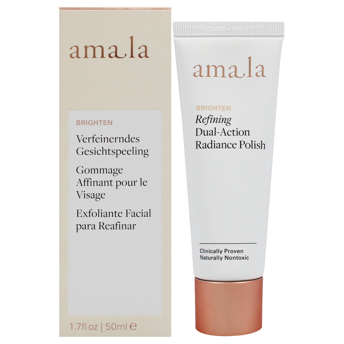 Amala Refining Dual-Action Radiance Polish by Amala for Women - 17 oz Exfoliator