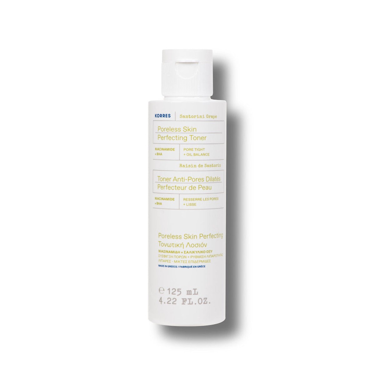 Korres Santorini Grape Poreless Skin Perfecting Toner 125ml