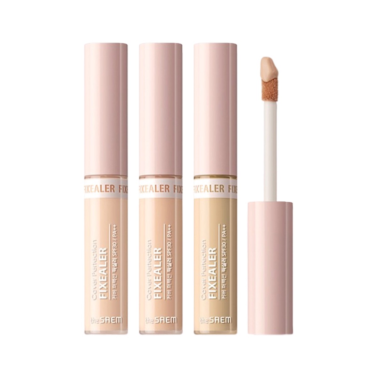 THE SAEM Cover Perfection Fixealer 65g 3 Colors
