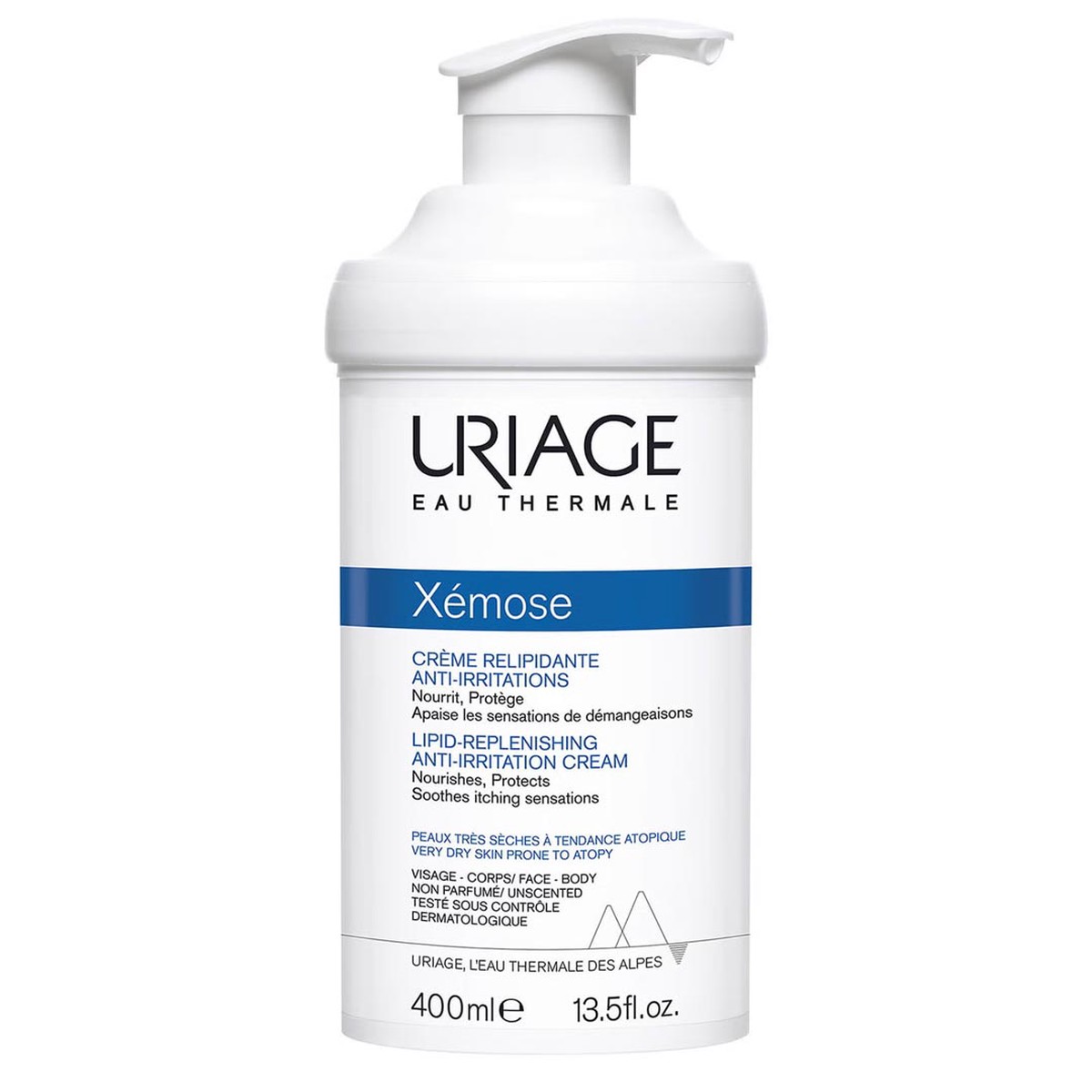 Uriage Xmose Lipid Replenishing Anti Irritation Cream 400ml