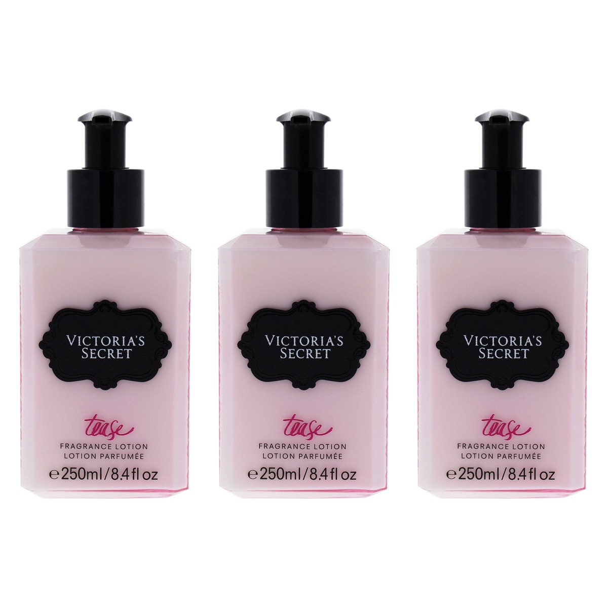 Victorias Secret Tease by Victorias Secret for Women - 84 oz Body Lotion - Pack of 3