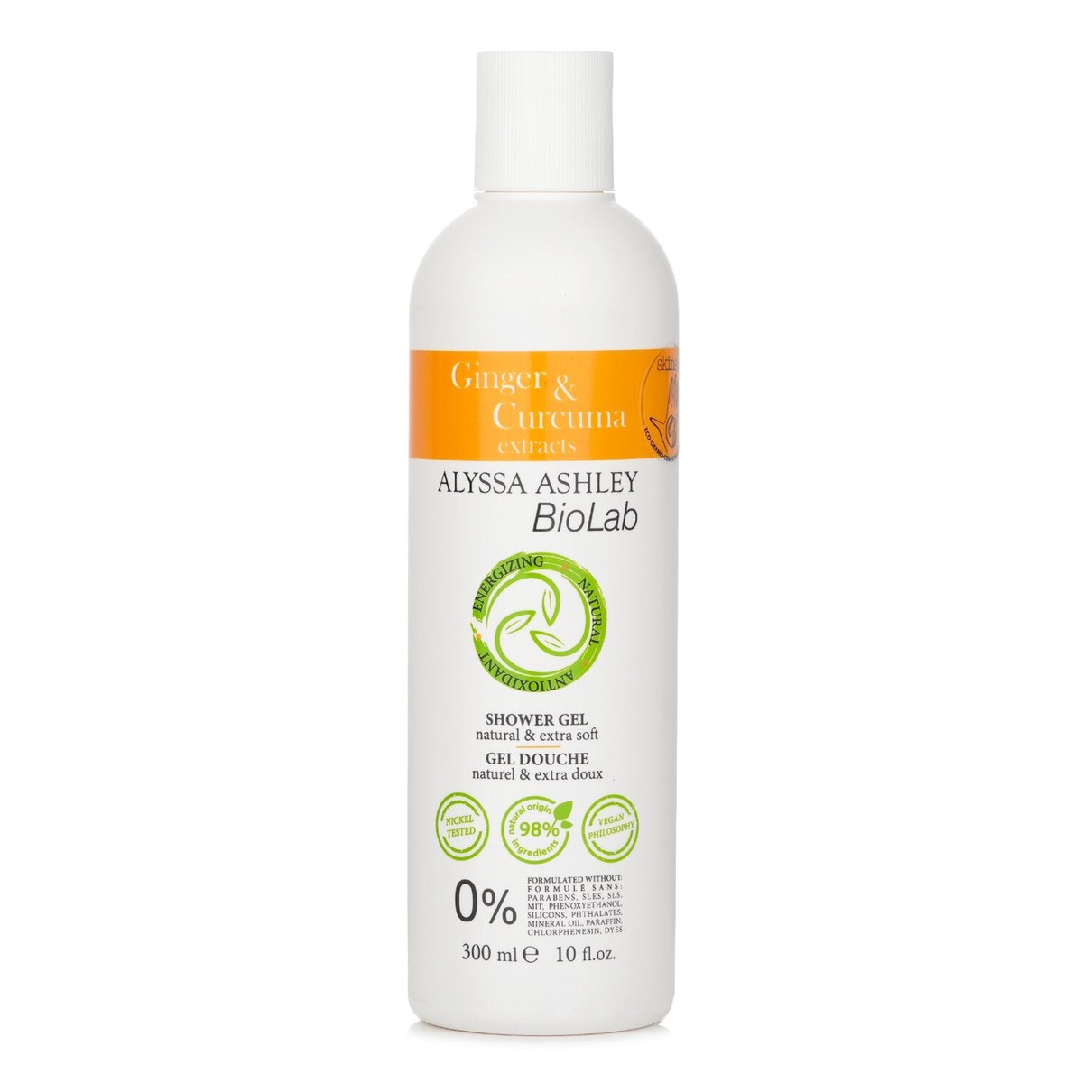 Alyssa Ashley Biolab Ginger Curcuma Shower Gel 300ml10oz