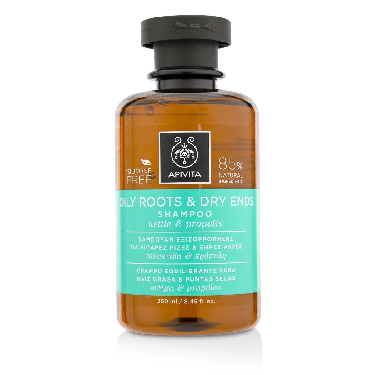 Apivita Oily Roots Dry Ends Shampoo with Nettle Propolis 250ml845oz