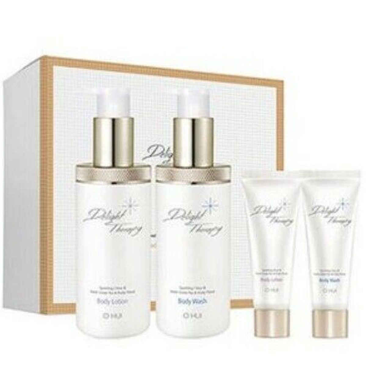 OHUI Delight Therapy Body Set Body Lotion and Body Wash 300ml2ea