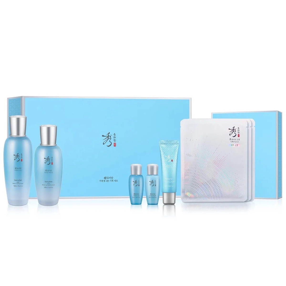 Sooryehan Hyobidam Water Spring Special Set (Skin 160mlEmulsion 130mlToner 20mlEmulsion 20mlCream 25ml)