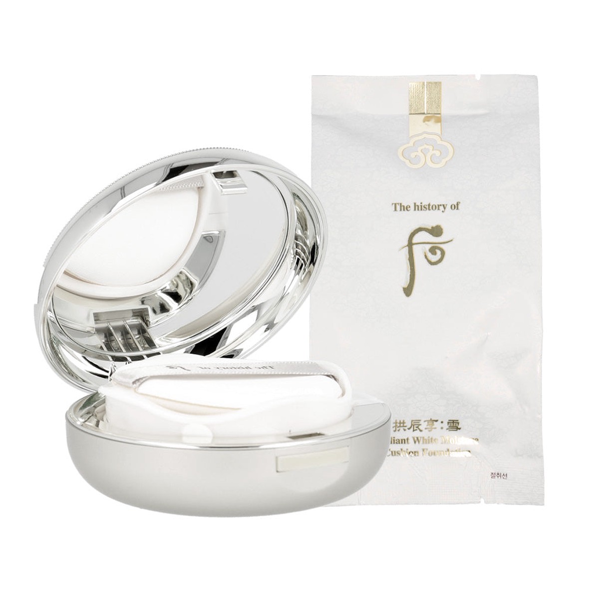 THE WHOO Gongjinhyang Seol Radiant White Moisture Cushion Foundation 15g (Only Refill)