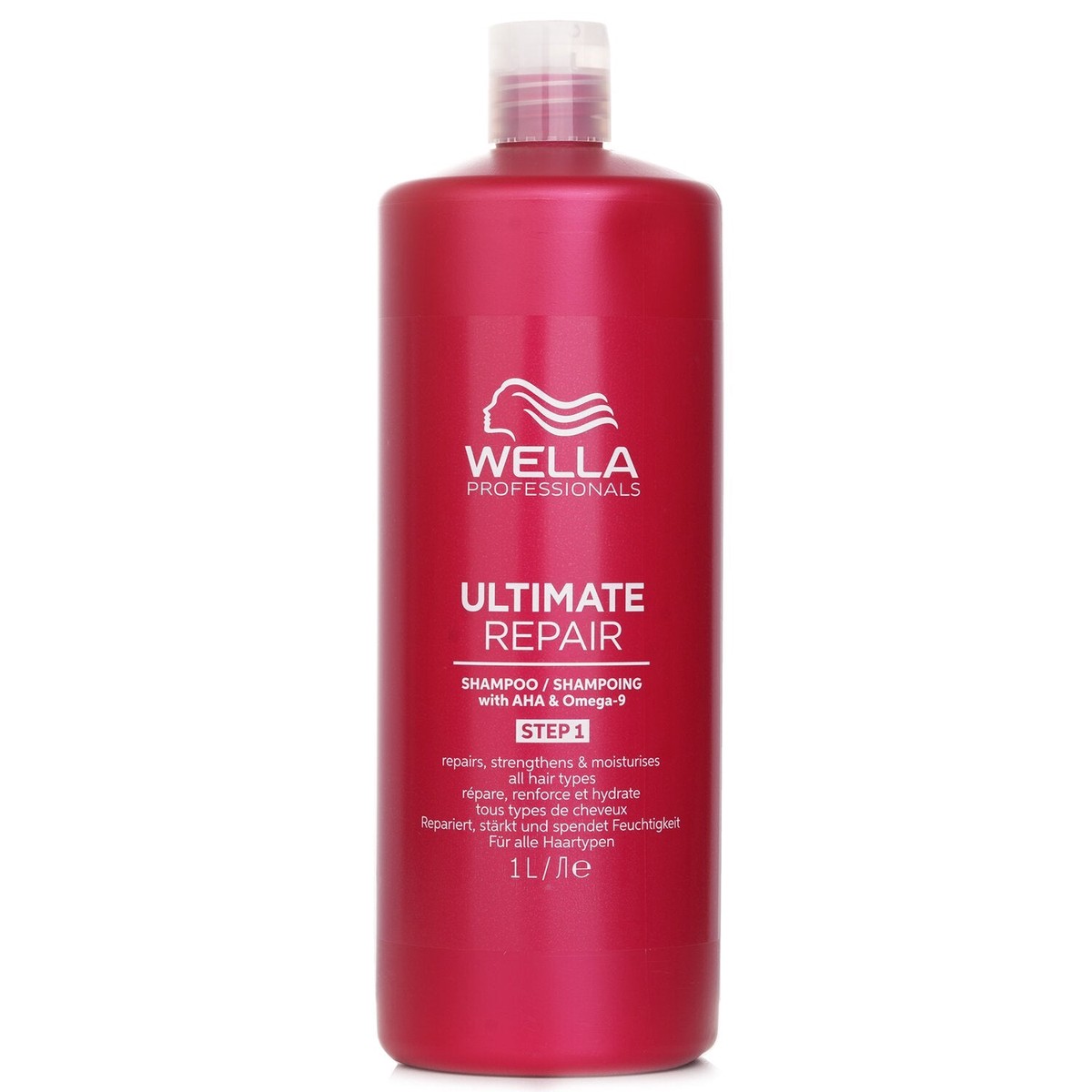 Wella Ultimate Repair Shampoo With AHA Omega-9 1000ml