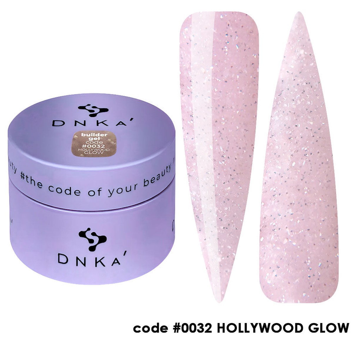 0032 DNKa Builder Gel Hollywood Glow Collection - 30ml