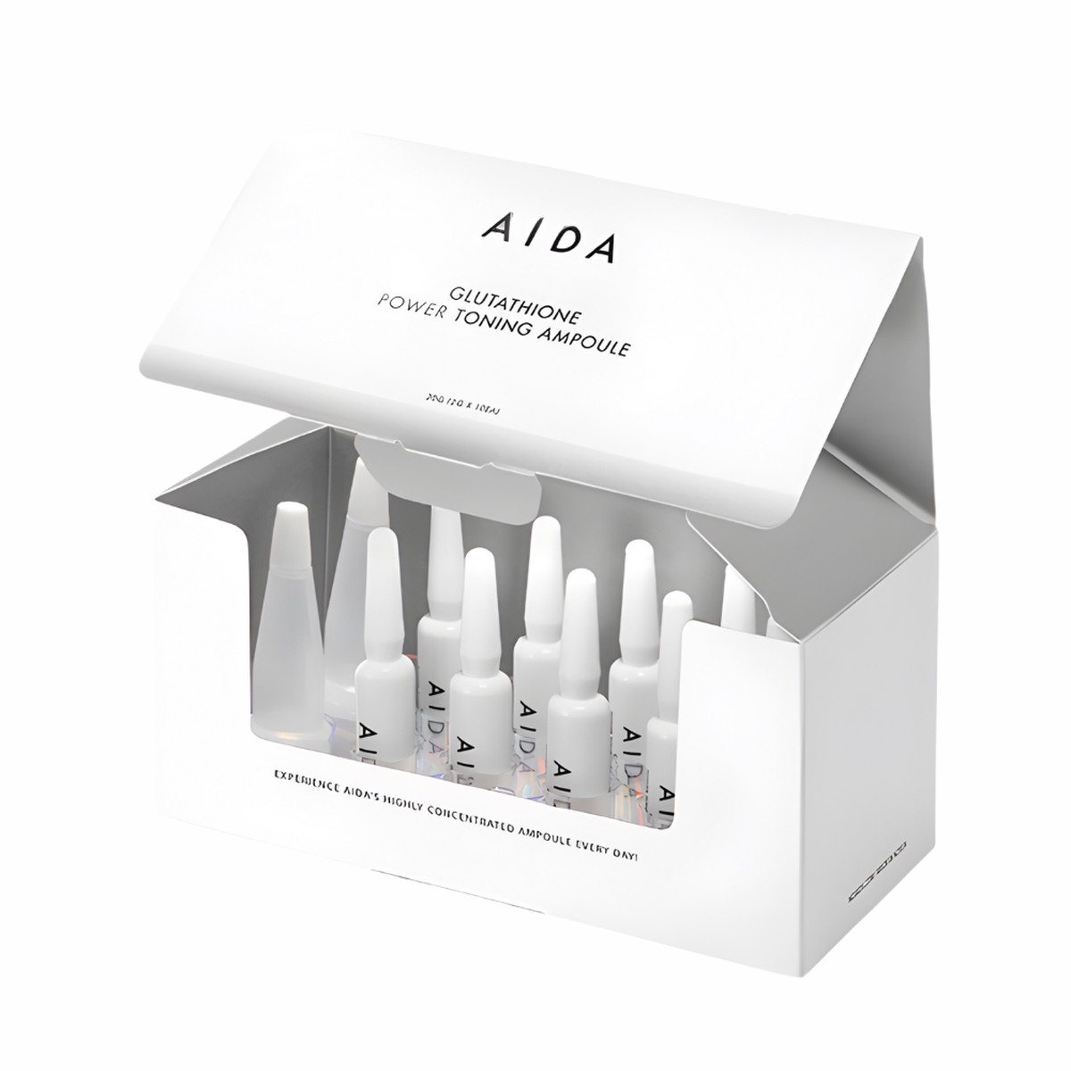 AIDA Set of 3 Glutathione Power Toning Ampoule 2g 10ea