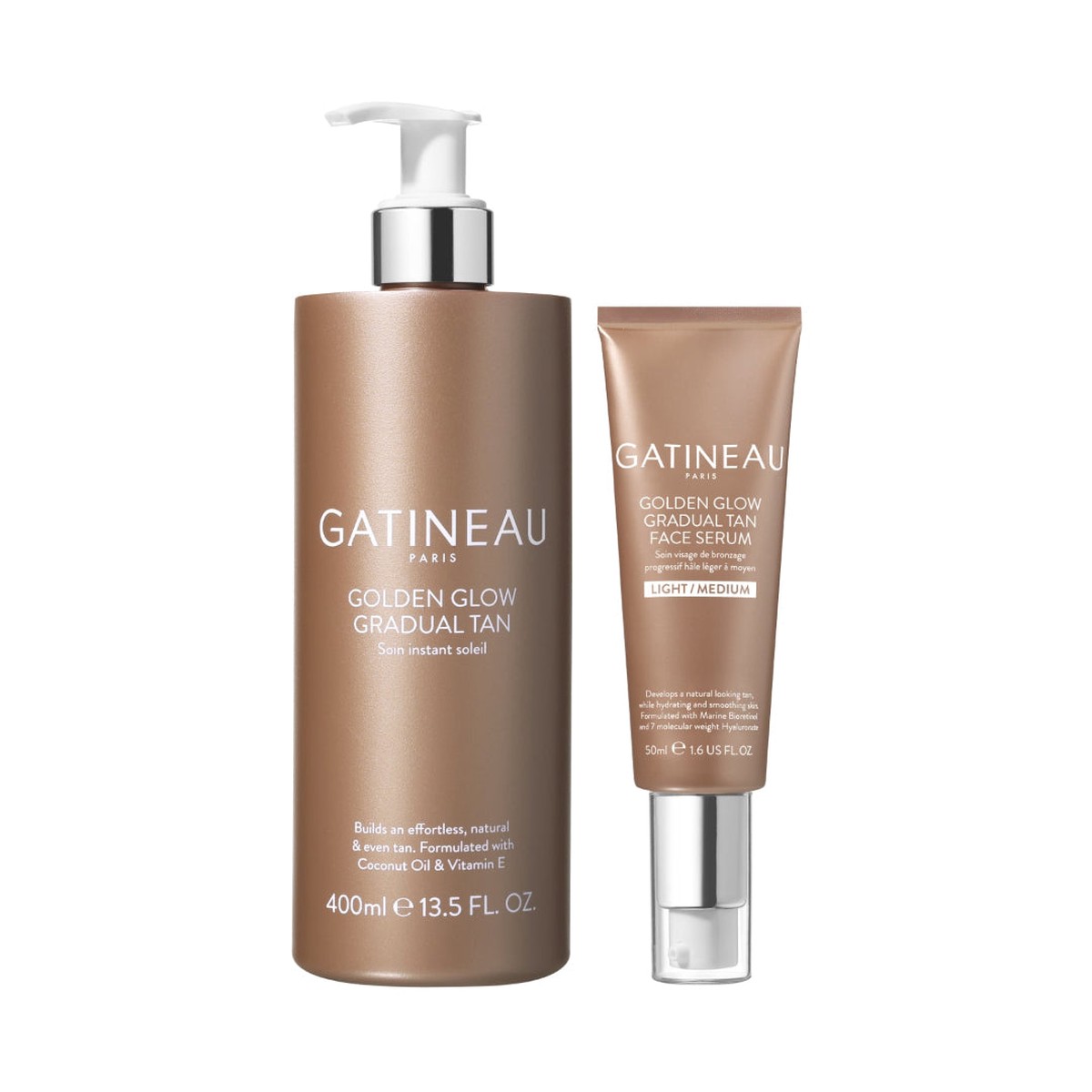 Gatineau Golden Glow Face Body Duo 450ml - LightMedium (Worth 97)
