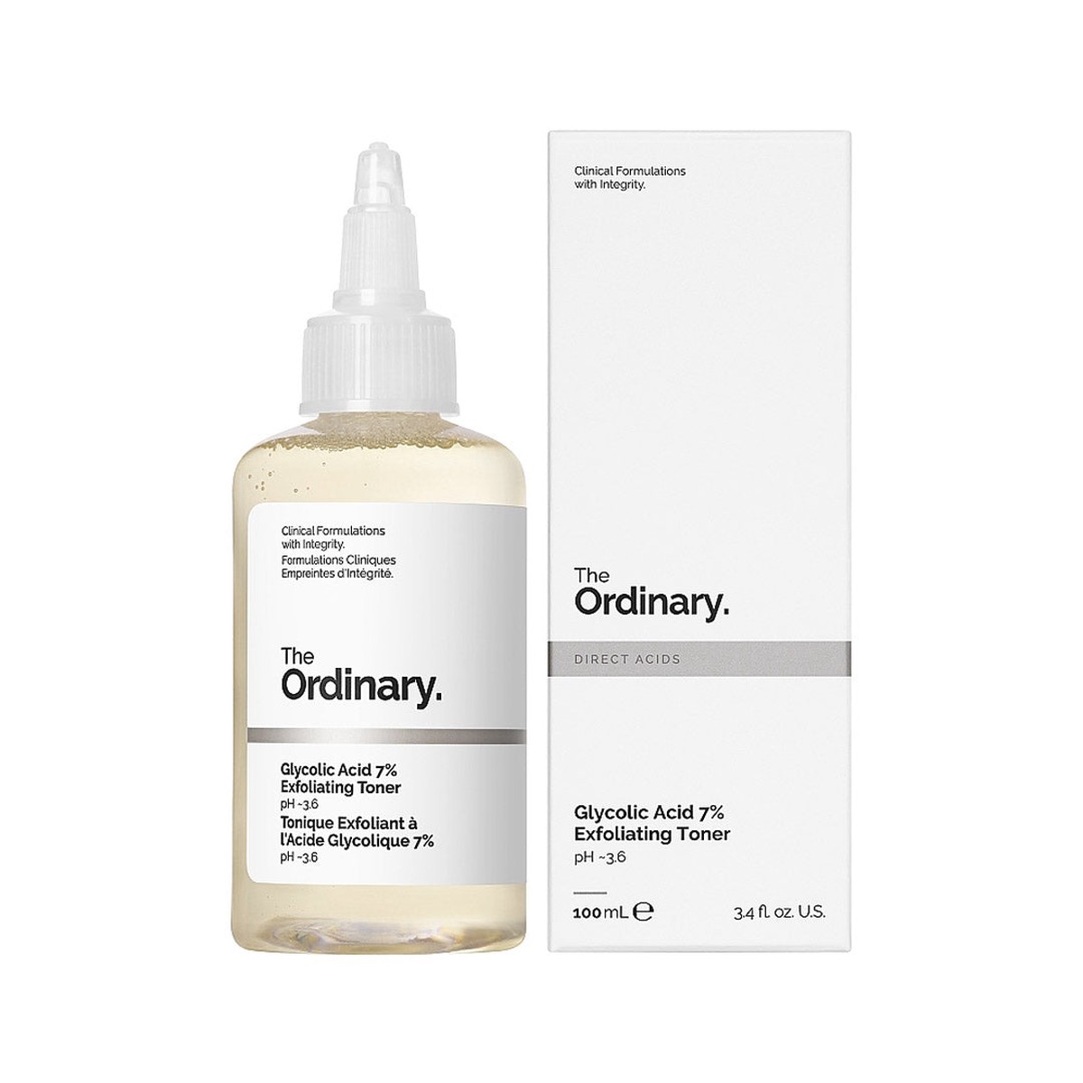The Ordinary Glycolic Acid 7 Exfoliating Toner 100ml