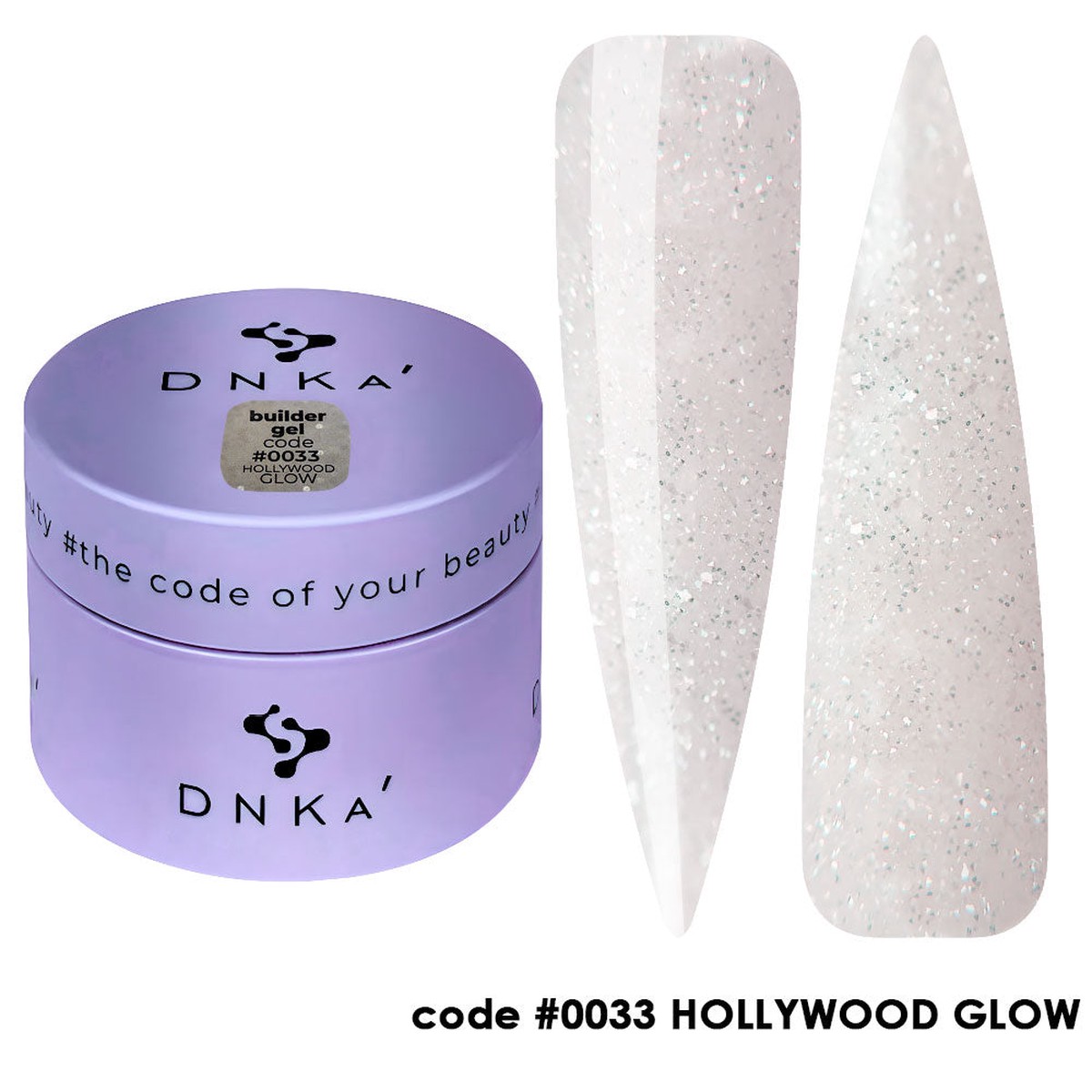 0033 DNKa Builder Gel Hollywood Glow Collection - 30ml