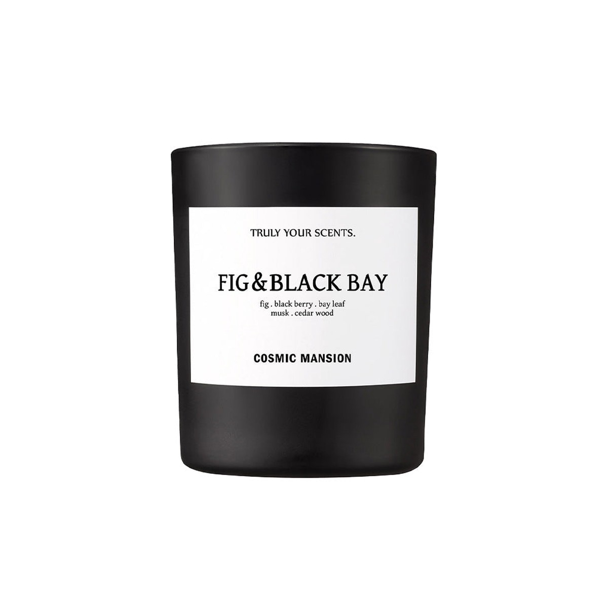 COSMIC MANSION Candle FIG BLACK BAY 180g 250g