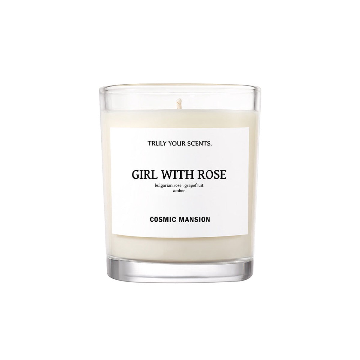 COSMIC MANSION Candle GIRL WITH ROSE 180g 250g