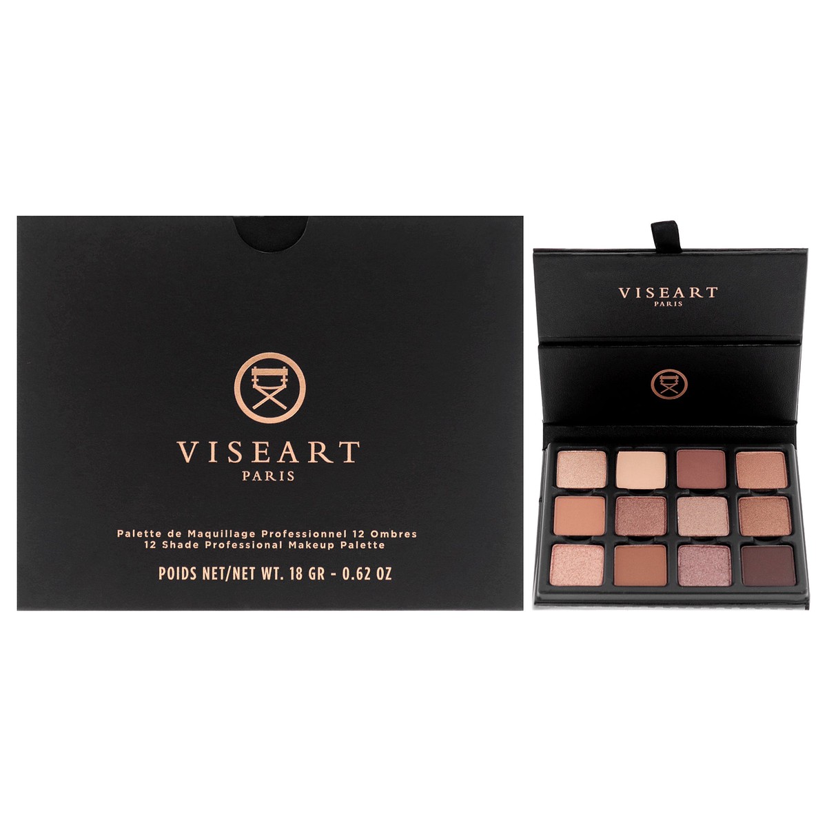 Viseart Paris Etendu Eyeshadow Palette - Praline by Viseart Paris for Women - 062 oz Eye Shadow
