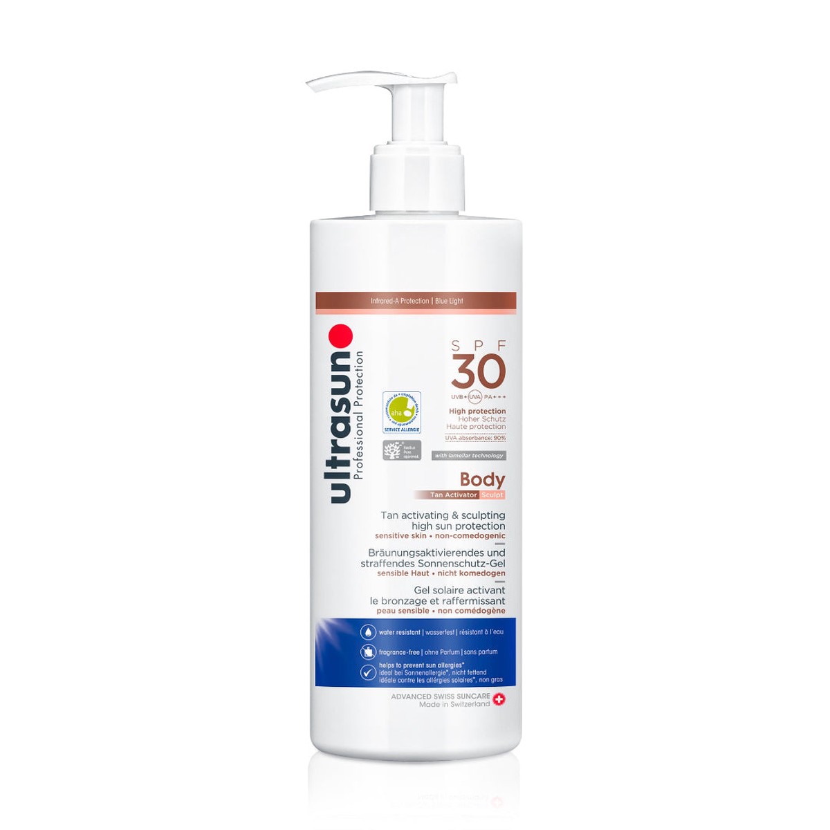 Ultrasun Body Tan Activator Sculpt SPF30