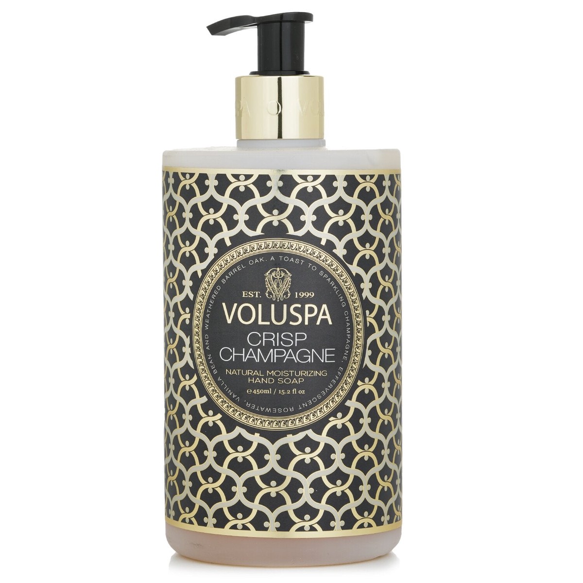 Voluspa Crisp Champagne Hand Soap - Sparkling Brut Champagne Vanilla Barrel Oak 450ml152oz