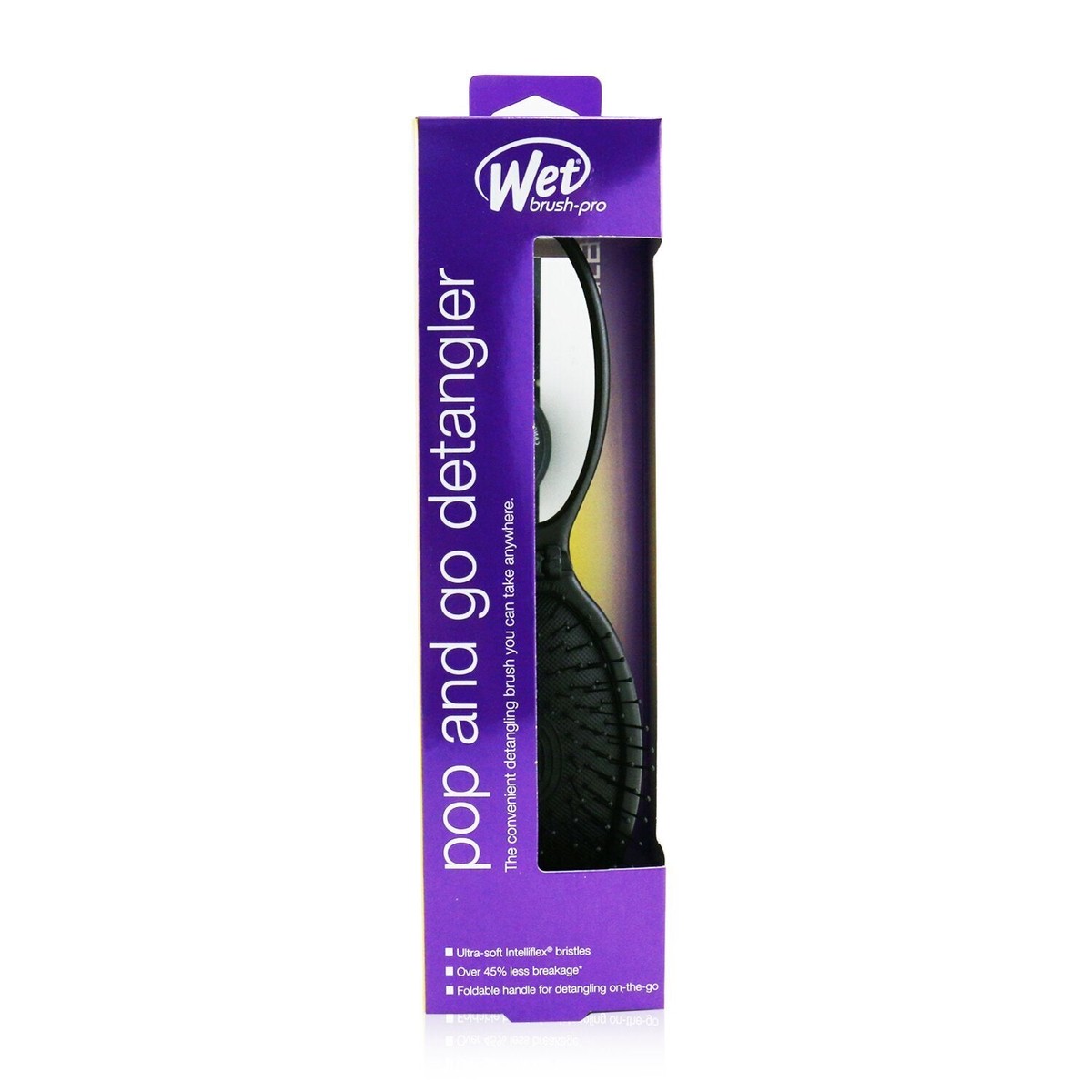 Wet Brush Pro Pop and Go Detangler - Black 1pc