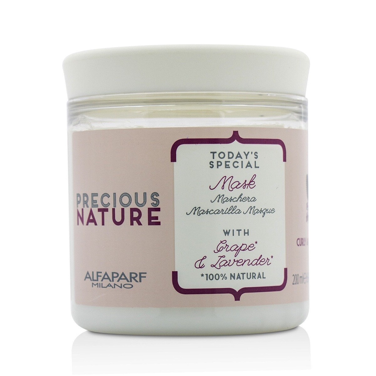 AlfaParf Precious Nature Todays Special Mask (For Curly Wavy Hair) 200ml698oz