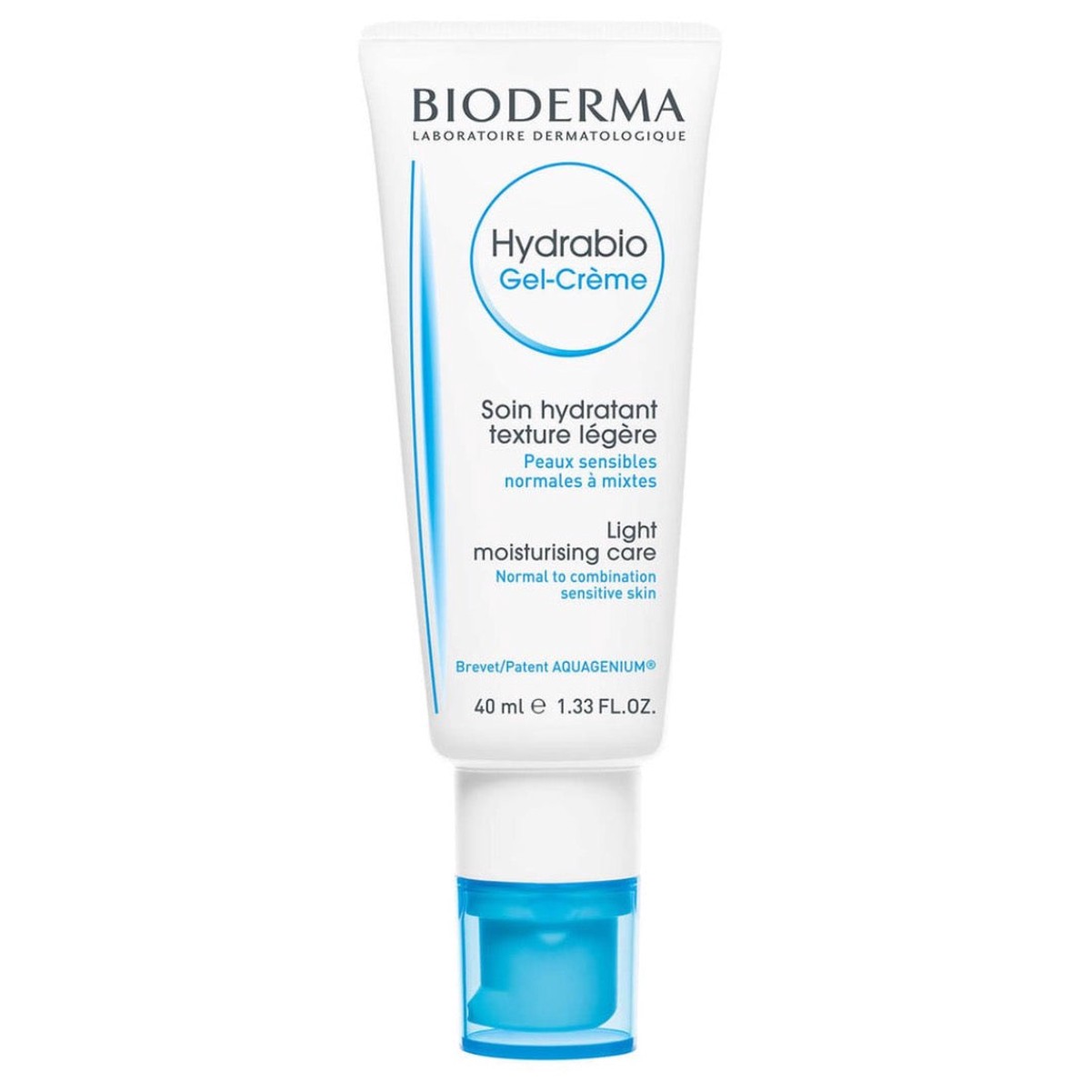 Bioderma Hydrabio Light Moisturising Cream Normal to Combination Sensitive Skin