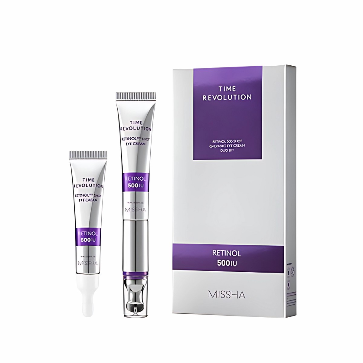 MISSHA Time Revolution 500 Shot Galvanic Eye Cream Duo Set