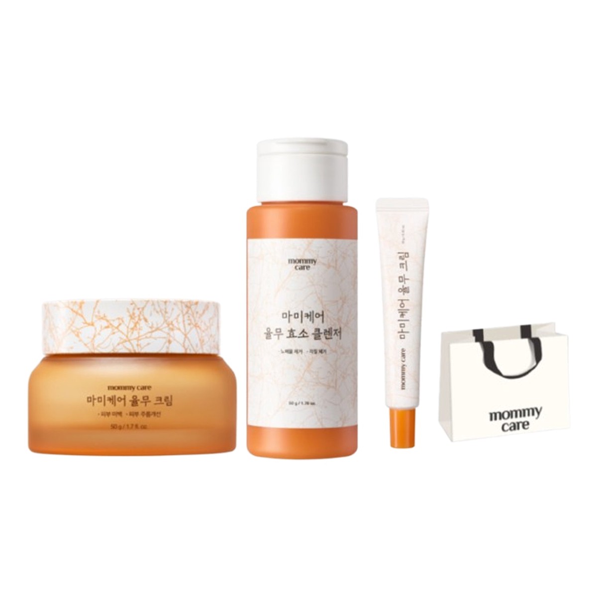 mommy care Korean Herbal Jobs Tears Cream Korean Herbal Jobs Tears Enzyme Cleanser (Includes Korean Herbal Jobs Tears Cream 15g Gift Shopping Bag)
