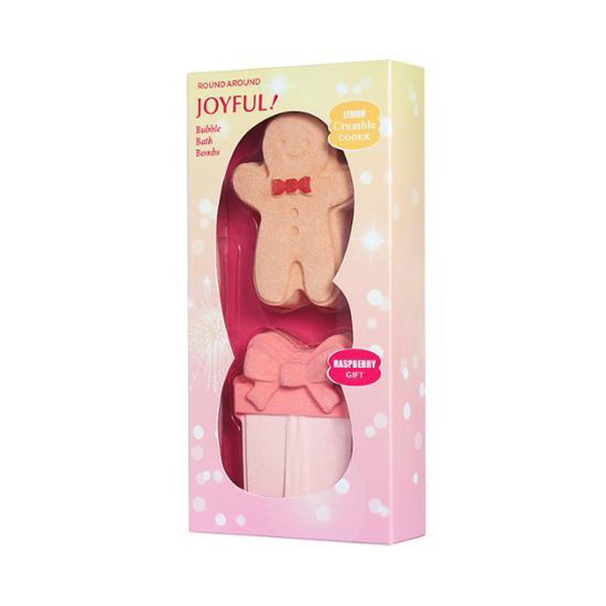 ROUND AROUND Joyful Bubble Bath Bomb Duo Gift Set
