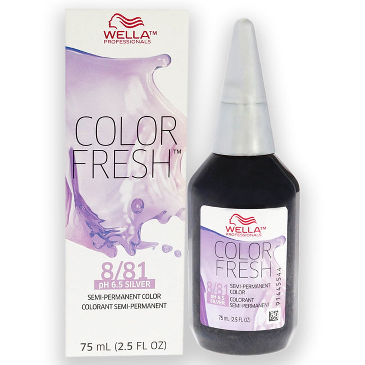 Wella Color Fresh Semi-Permanent Color - 8 81 Light Blonde-Pearl Ash by Wella for Unisex - 25 oz Hair Color
