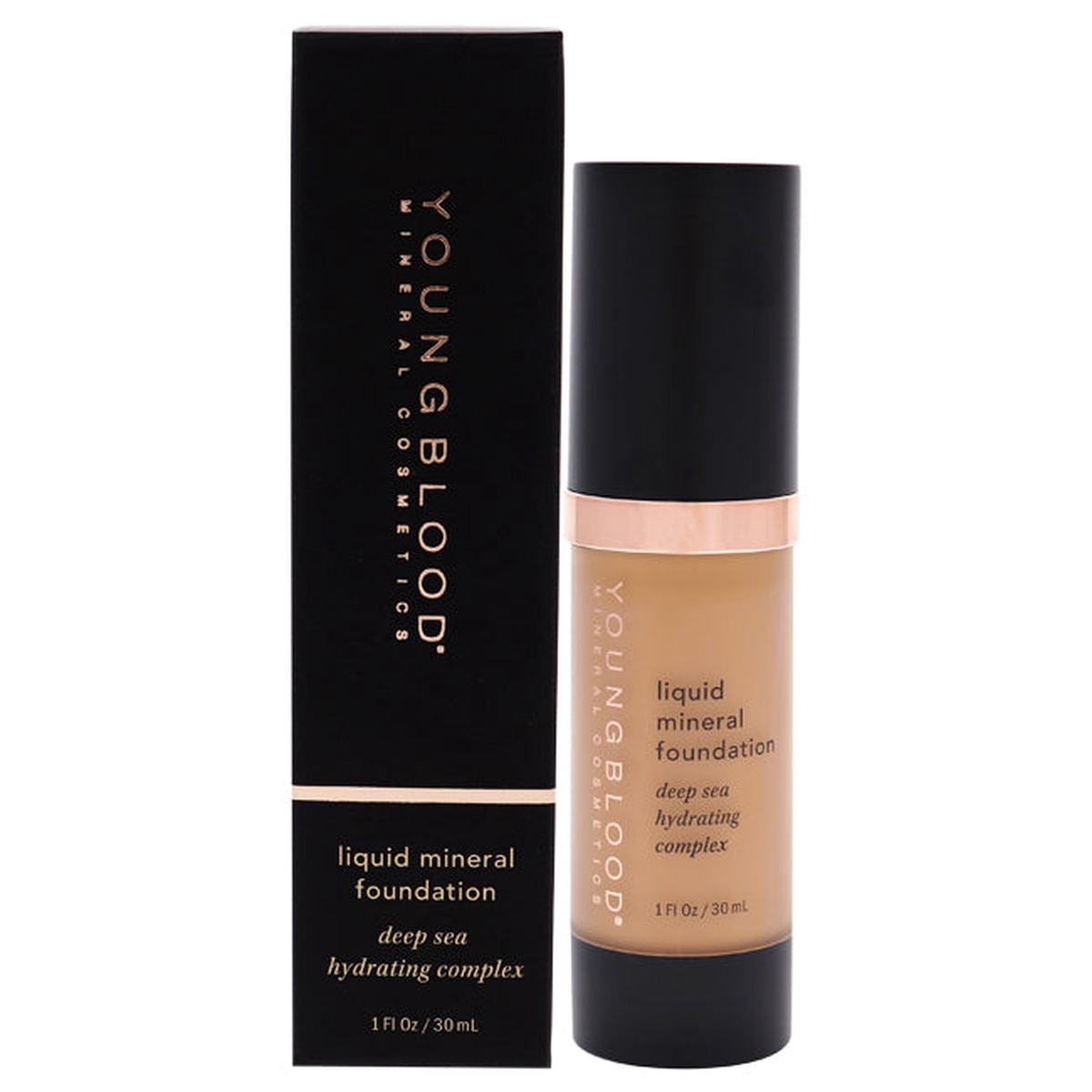 Youngblood Liquid Mineral Foundation - Capri by Youngblood for Women - 1 oz Foundation