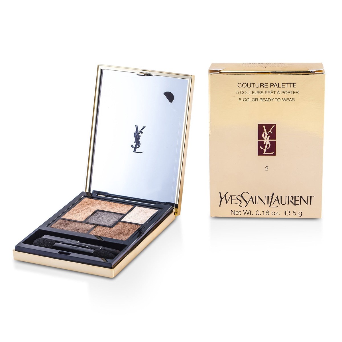 Yves Saint Laurent Couture Palette (5 Color Ready To Wear) 02 (Fauves) 5g018oz