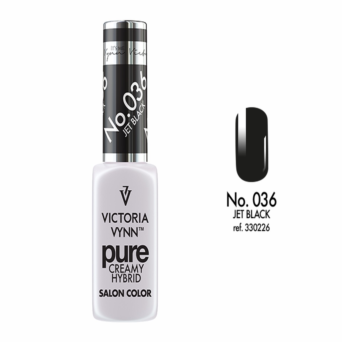 036 Jet Black PURE 8ml