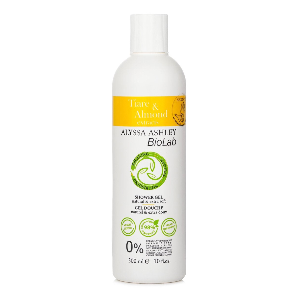 Alyssa Ashley Biolab Tiar Almond Shower Gel 300ml10oz