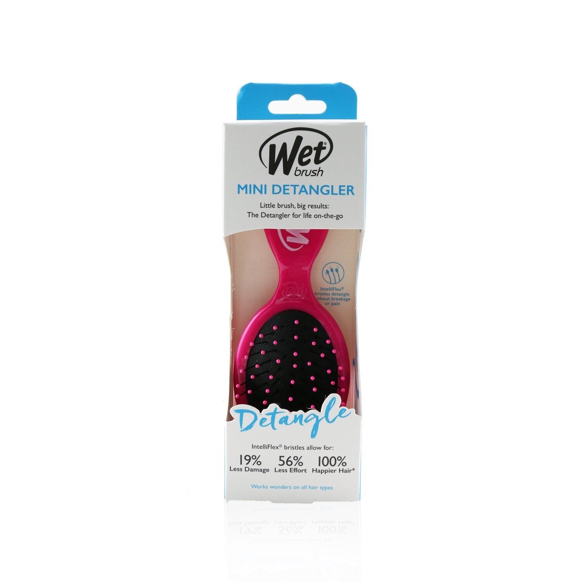 Wet Brush Mini Detangler - Pink 1pc
