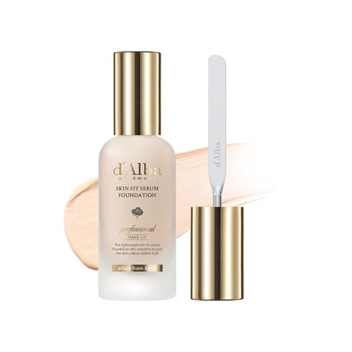 dAlba Skin Fit Serum Foundation (Spatula) 40ml 2 Colors