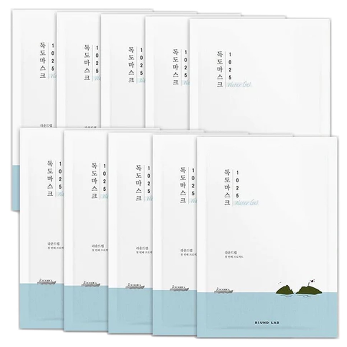 ROUND LAB Dokdo Hydrating Water Gel Mask 10ea