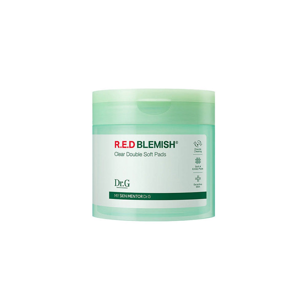 DrG Red Blemish Clear Double Soft Pad 180ml 60ea
