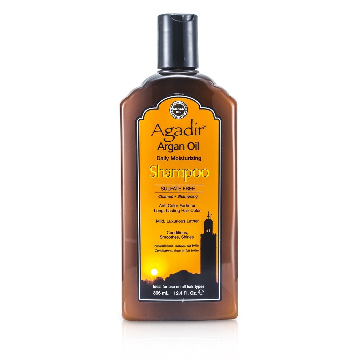 Agadir Argan Oil Daily Moisturizing Shampoo (For All Hair Types) 355ml12oz
