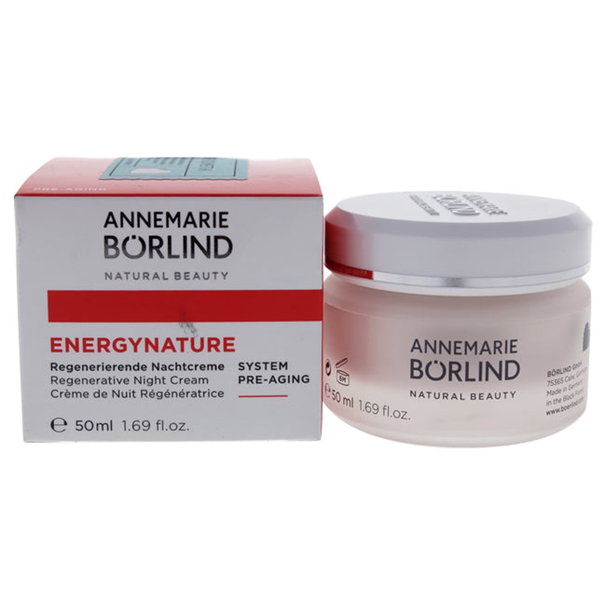 Annemarie Borlind Energynature System Pre-Aging Regenerative Night Cream by Annemarie Borlind for Unisex - 17 oz Cream