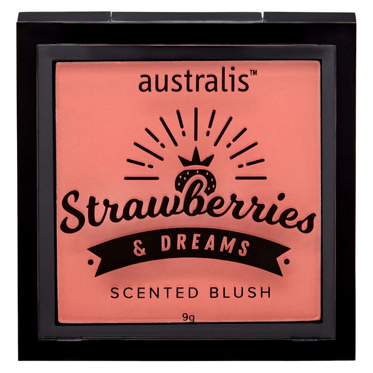 Australis Strawberries Dreams Scented Blush 9g