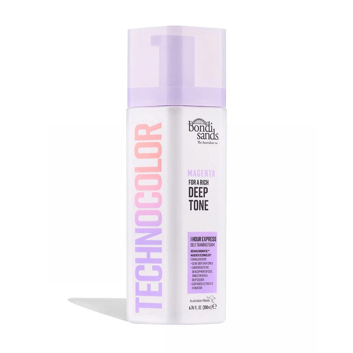 Bondi Sands Technocolor Magenta 1 Hour Express Self Tanning Foam