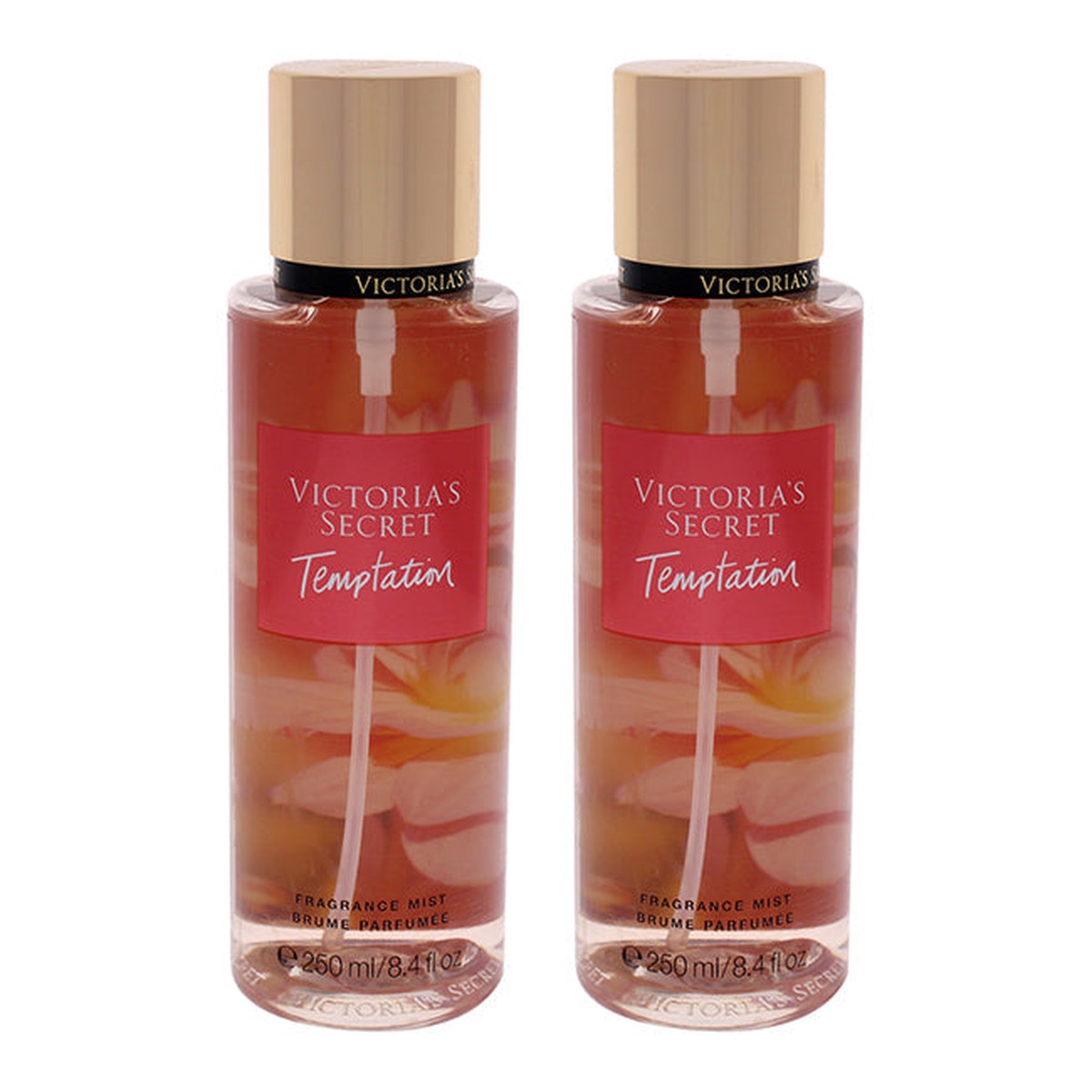 Victorias Secret Temptation by Victorias Secret for Women - 84 oz Fragrance Mist - Pack of 2