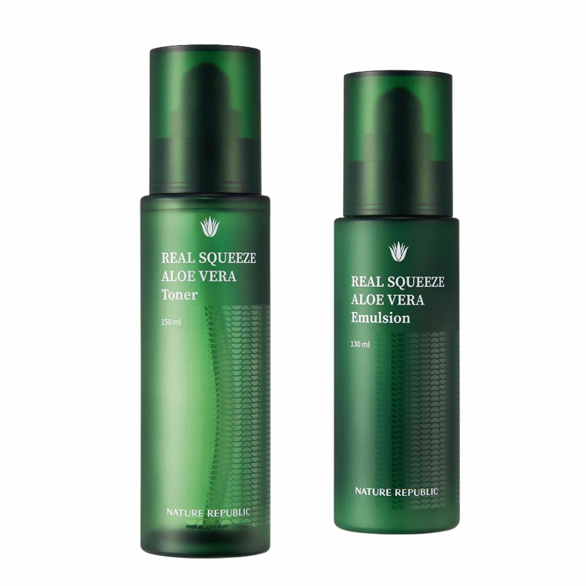 NATURE REPUBLIC Real Squeeze Aloe Vera Toner Emulsion (150ml 130ml)
